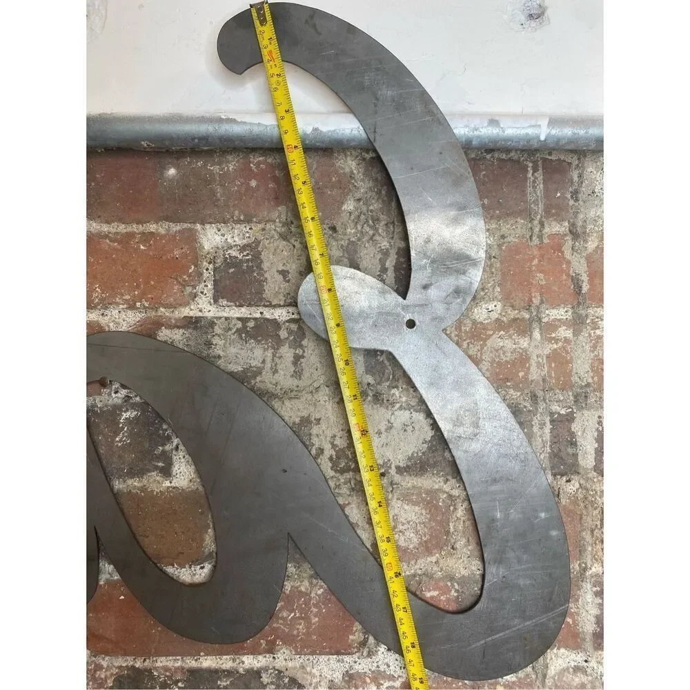 “EAT” Metal Sheet Laser-cut Wall Art Decor Hand Crafted Hanging Wall Art